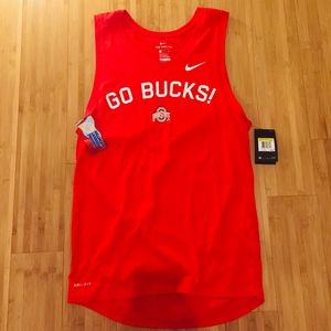 Ohio State Buckeyes men's Nike Dri-Fit tank top